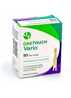 OneTouch® Verio® Blood Glucose Test Strip