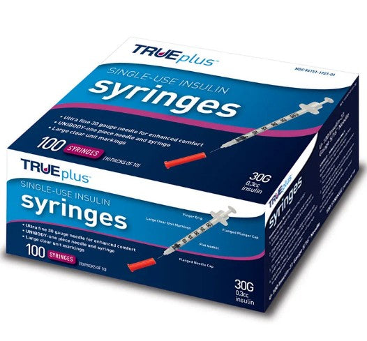 TRUEplus® Insulin Syringe, Single-Use