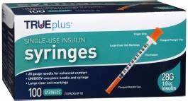 TRUEplus® Insulin Syringe, Single-Use