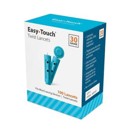 EasyTouch® Twist lancets